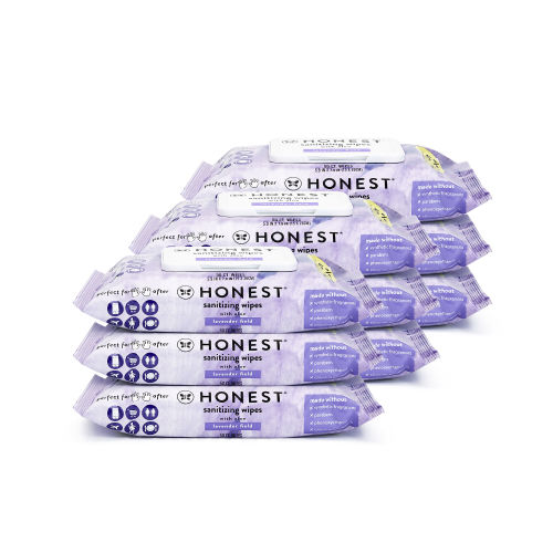 Sanitizing Alcohol Wipes, 450 Count, Lavender Fields