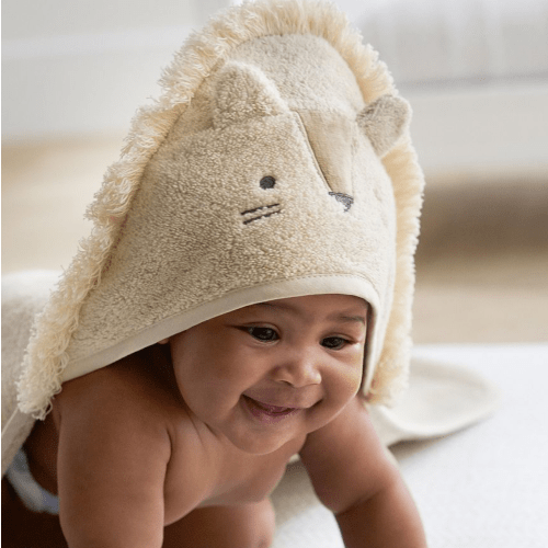 Super Soft Lion Baby Hooded Towel & Wash Cloth