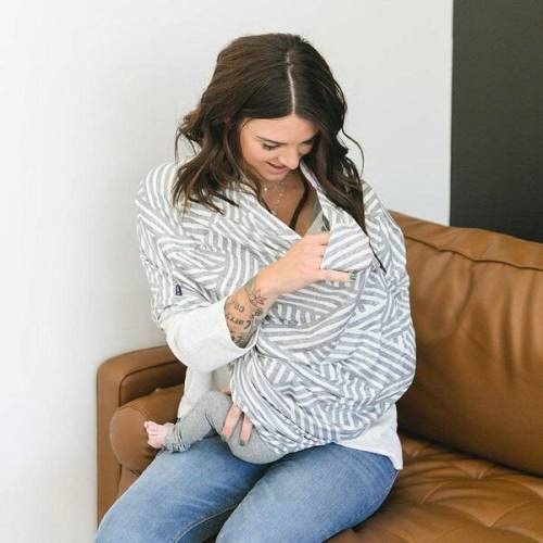 5-in-1 Multi Use Nursing Cover, Tahoma - Bebe Au Lait | Maisonette