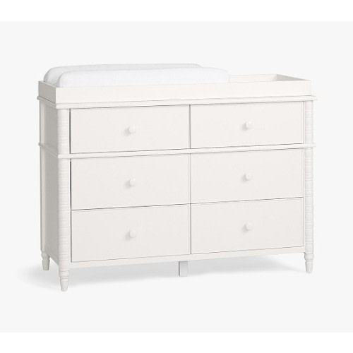 Elsie Extra-Wide Dresser & Topper Set (49") | Pottery Barn Kids