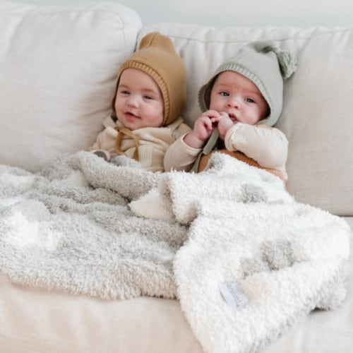 DOUBLE-LAYER BAMBONI RECEIVING BLANKETS