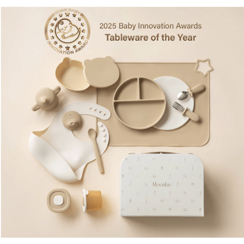 First Bites Gift Set (Croissant/Ivory)