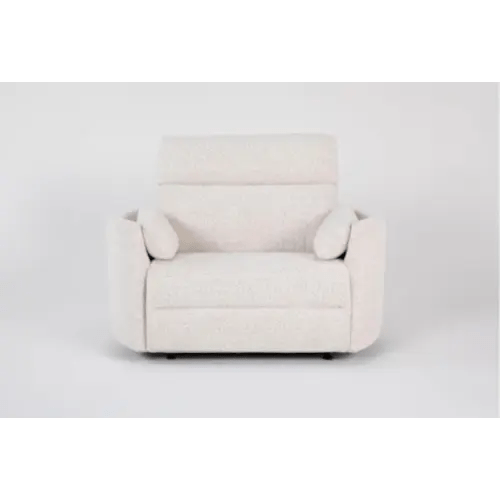 Rayna Snow Power Gliding Oversized Cuddler Recliner | USB | Glider