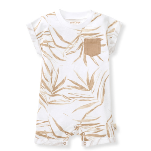 Shady Palms Organic Baby Boy Romper