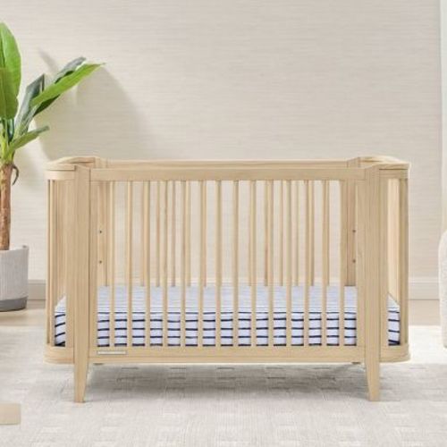 Delta Children Noah 4-In-1 Convertible Crib Greenguard Gold Certified - Natural Sandstone