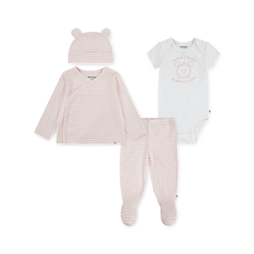 Baby Girls Huggies™ Gingham 4-Piece Take Me Home Set - Pink