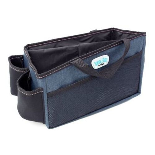 Toddleroo by North States Car Organizer Caddy with Insulated Cups Holder - Navy Blue