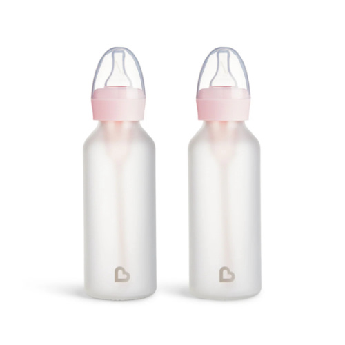 Bond™ Silicone Glass Bottle 4oz or 8oz, 2pk | Munchkin