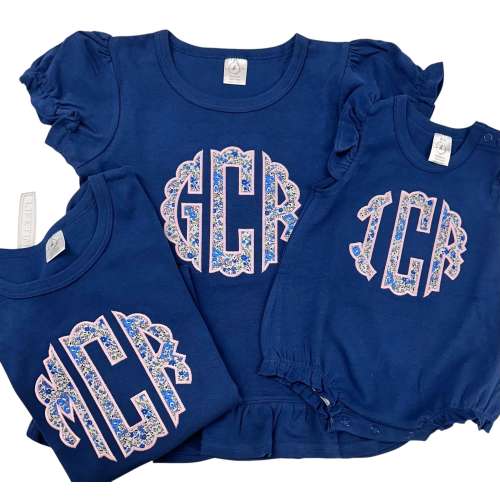 Baby girl bubble, monogrammed outfit, personalized toddler girl, summer outfit, sk creations, monogrammed bubble