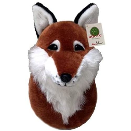 Adore 12" Foxy The Red Fox Plush Stuffed Animal Walltoy Wall Mount