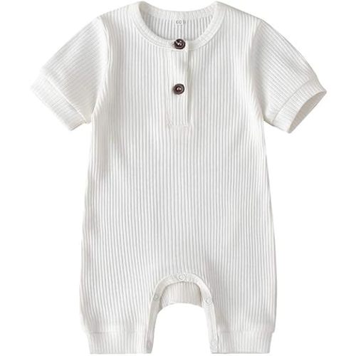 Newborn Baby Boy Girl Knitted Romper Jumpsuit Solid Long Sleeve Legging Bodysuit Playsuit Clothes Winter 0-18M