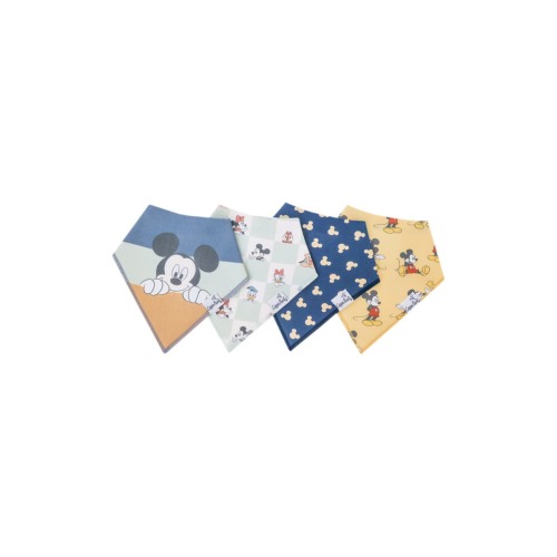 Assorted 4-Pack Bandana Bibs