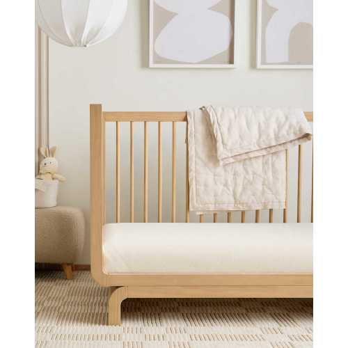 Naturepedic Organic Breathable Baby Crib Mattress (2-Stage)  in Natural