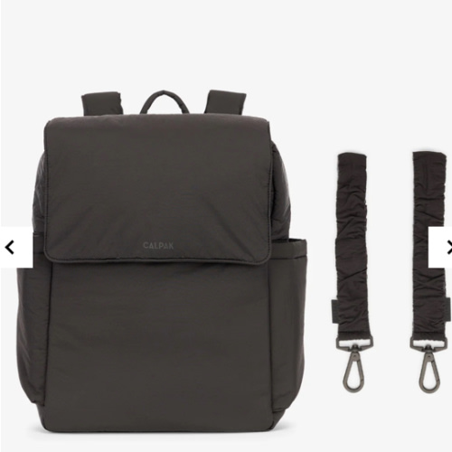 Diaper Backpack with Stroller Straps