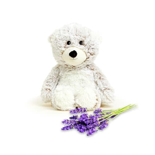 Marshmallow Bear Warmies - Cozy Plush Heatable Lavender Scented Stuffed Animal