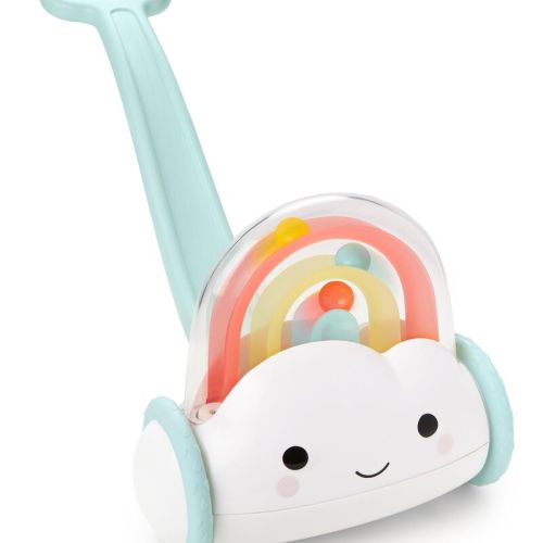 Multi Silver Lining Cloud Rainbow Push Toy | skiphop.com