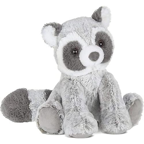 Bearington Collection Ringo Plush Raccoon Stuffed Animal Toy, 10.5 Inch - Racoon Plushies