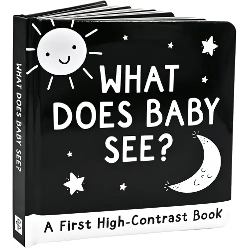 What Does Baby See? A High-Contrast Board Book (Padded Cover)
