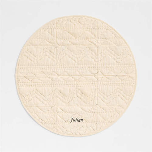 Cozy Cloud Natural Undyed Cotton Baby Activity Play Mat