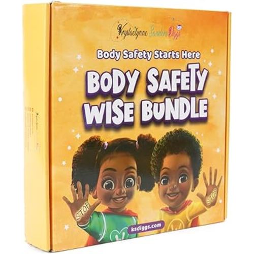 Body Safety Wise Bundle Set 1 (4 Book Box Set: Consent, Boundaries, Bodily Autonomy, Body Safety)