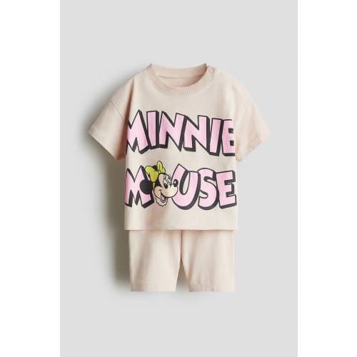 2-PIECE PRINTED COTTON SET 12m