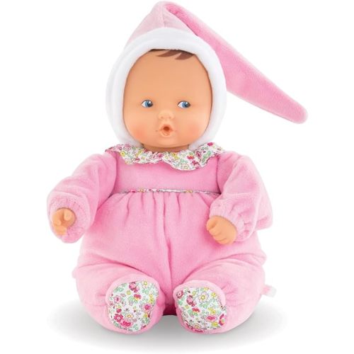 Corolle Babipouce Blossom Garden Soft-Body Baby Doll, Pink,11"