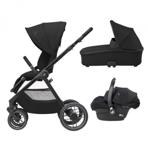 Maxi Cosi Oxford Stroller + Oria Bassinet + Maxi Cosi LX12 Infant Carrier | Banana Baby