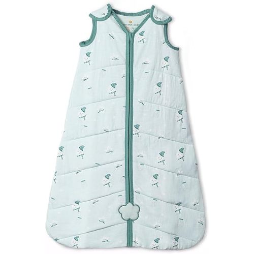 Nintara Baby 1.5 TOG Sleep Sack - Premium Organic Cotton, Soft, Breathable, Wearable Blanket for Newborns, Infants & Toddlers (6-12 Months), Unisex Baby Sleeping Bag, Gifts for Babies