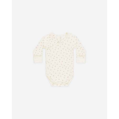 Side Snap Bodysuit Honey Stripe