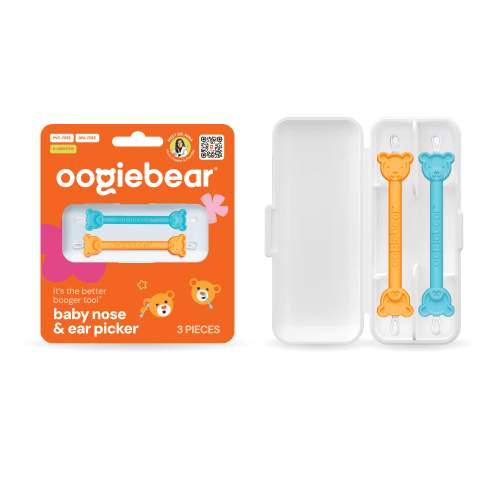 Oogiebear 2 Pack Booger + Ear Picker with Case