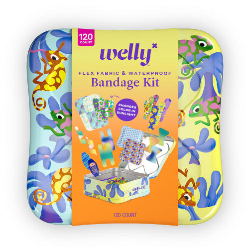 Welly Assorted Color Changing Bandage Kit, 120 ct. - Sam's Club