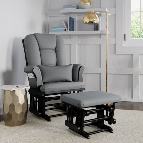 Tuscany Glider with Nursery Chair & Ottoman Set