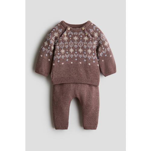 2-PIECE FINE-KNIT COTTON SET