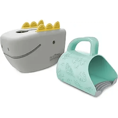 Dr. Brown’s CleanUp Dino-Soft Baby Bath Spout Cover and Dino-Pour Bath Rinse Cup, 0m+, BPA Free, Certified Plastic Neutral