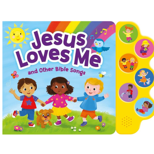 Jesus Loves Me & Other Bible Songs - Christian Sound Book for Toddlers | Interactive Board Book w/ 6 Songs & Lyrics | Faith-Based Learning
