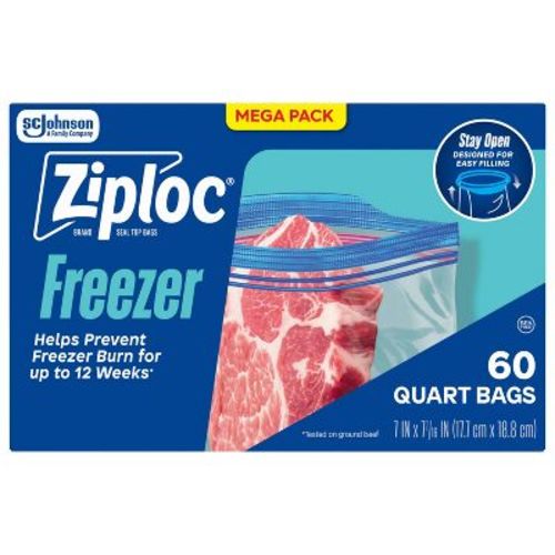 Ziploc Freezer Quart Bags