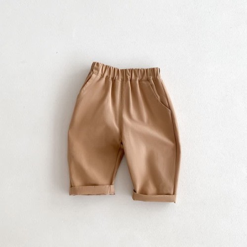 Baby Embroidered Pocket Bear Pants