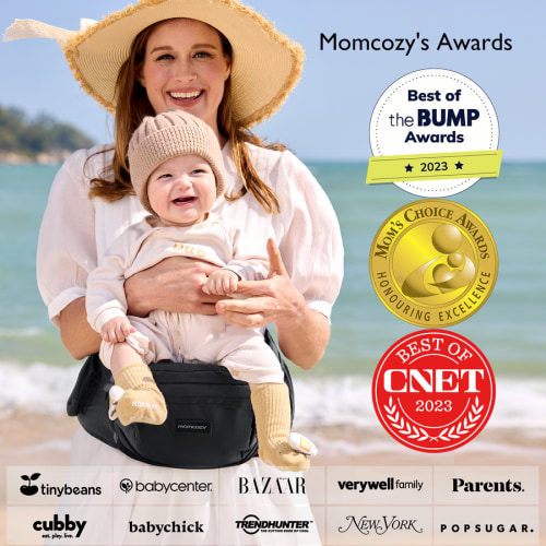 Baby Hip Seat Carrier: 3D Belly Protector & EVA Massage Board