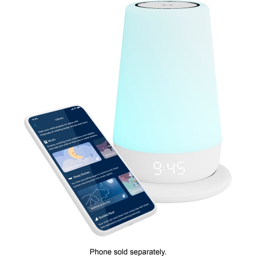 Hatch - Rest+ 2nd Gen All-in-one Sleep Assistant, Nightlight & Sound Machine with Back-up Battery - White