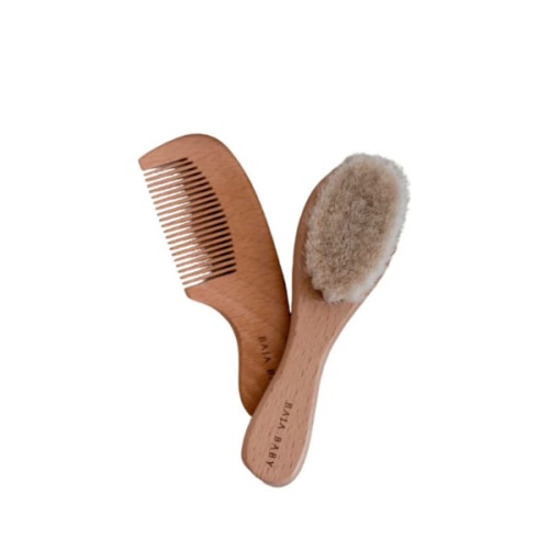 Wooden Brush & Comb Set | Snuggle Bugz | Canada's Baby Store