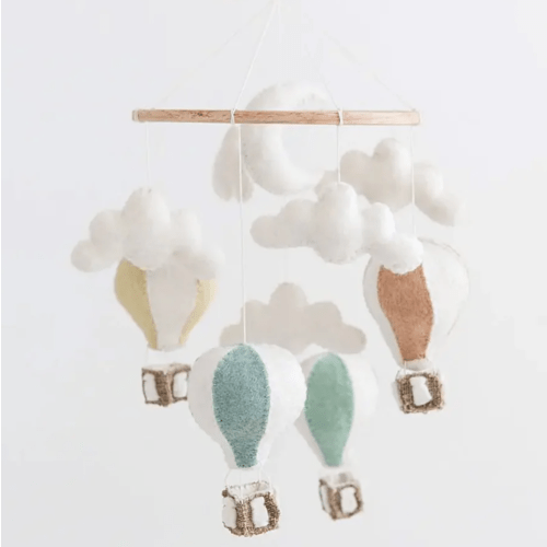 Hot Air Balloon Crib Mobile