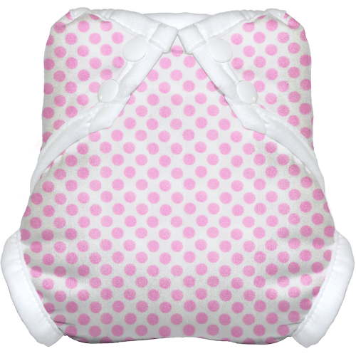 Tidy Tots Pink Dots Snap Cover