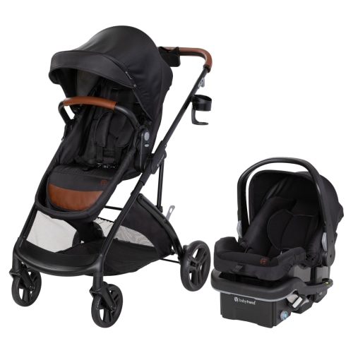 BabyTrend Passport 6-in-1 Modular Travel System with EZ Lift Infant Car Seat - Leather Trim