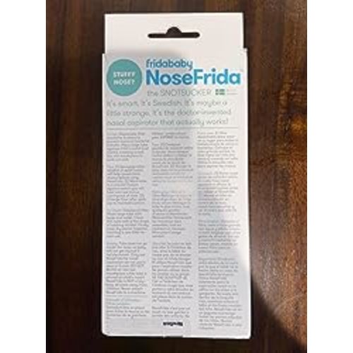 Frida Baby Nasal Aspirator NoseFrida the Snotsucker with 24 Extra Hygiene Filters