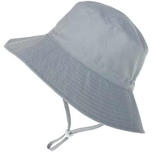 Baby Sun Hat Toddler Beach Swim Hats UPF 50+ Summer Bucket Hat Kids Infant Wide Brim Adjustable Sun Hat for Baby Boy Girls