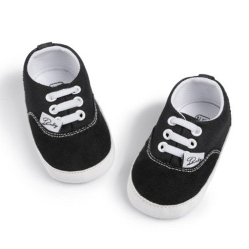 HsdsBebe Baby Girls Boys Canvas Shoes Infant Casual Sneakers Soft Sole Newborn Crib Moccasins 3-18 Months