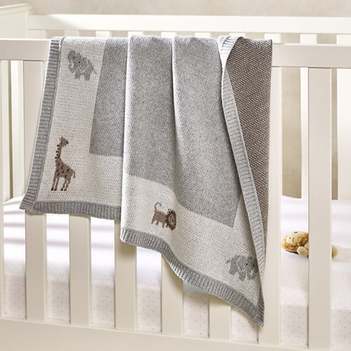 Organic Cotton Safari Blanket | Blankets | The White Company US