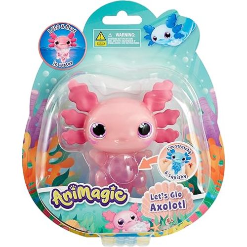 Goliath Animagic Let's Glo Axolotl Pink