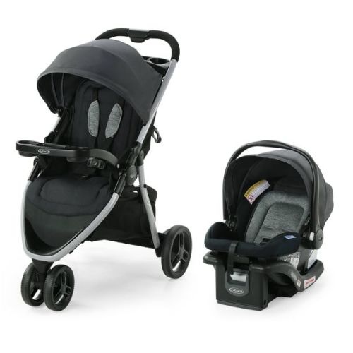 Graco Pace 2.0 Travel System with SnugRide Infant Car Seat - Oakton