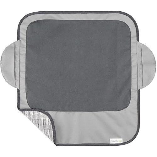 Minnebaby Extra Large Booster Chair Protector Cover, Dining Chair Seat Cover for Booster Seat, Grey